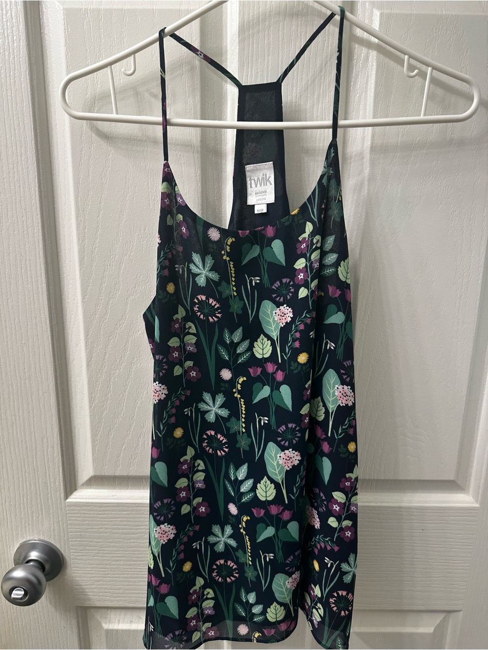 Twik by Simons Floral Racerback Camisole Tank Top – Size M